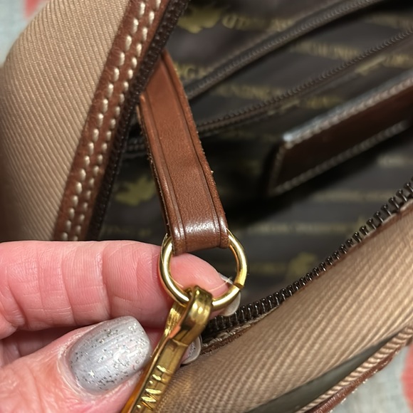 EUC Hunting World Safari Khaki Canvas Leather Bum Bag